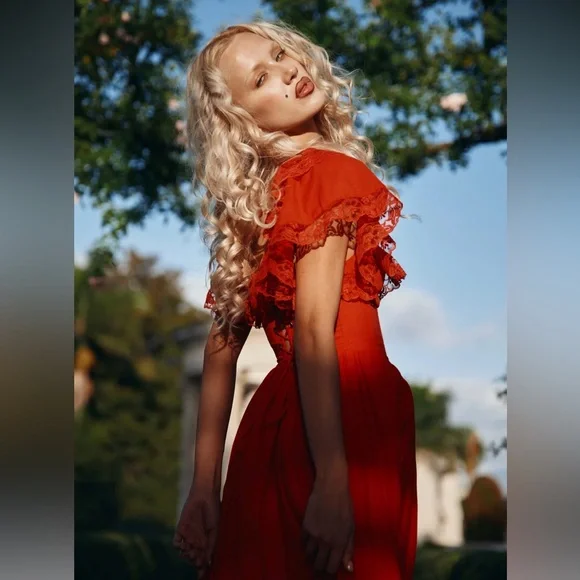 Selkie / The revolt red Cupid dress - Picture 3 of 7